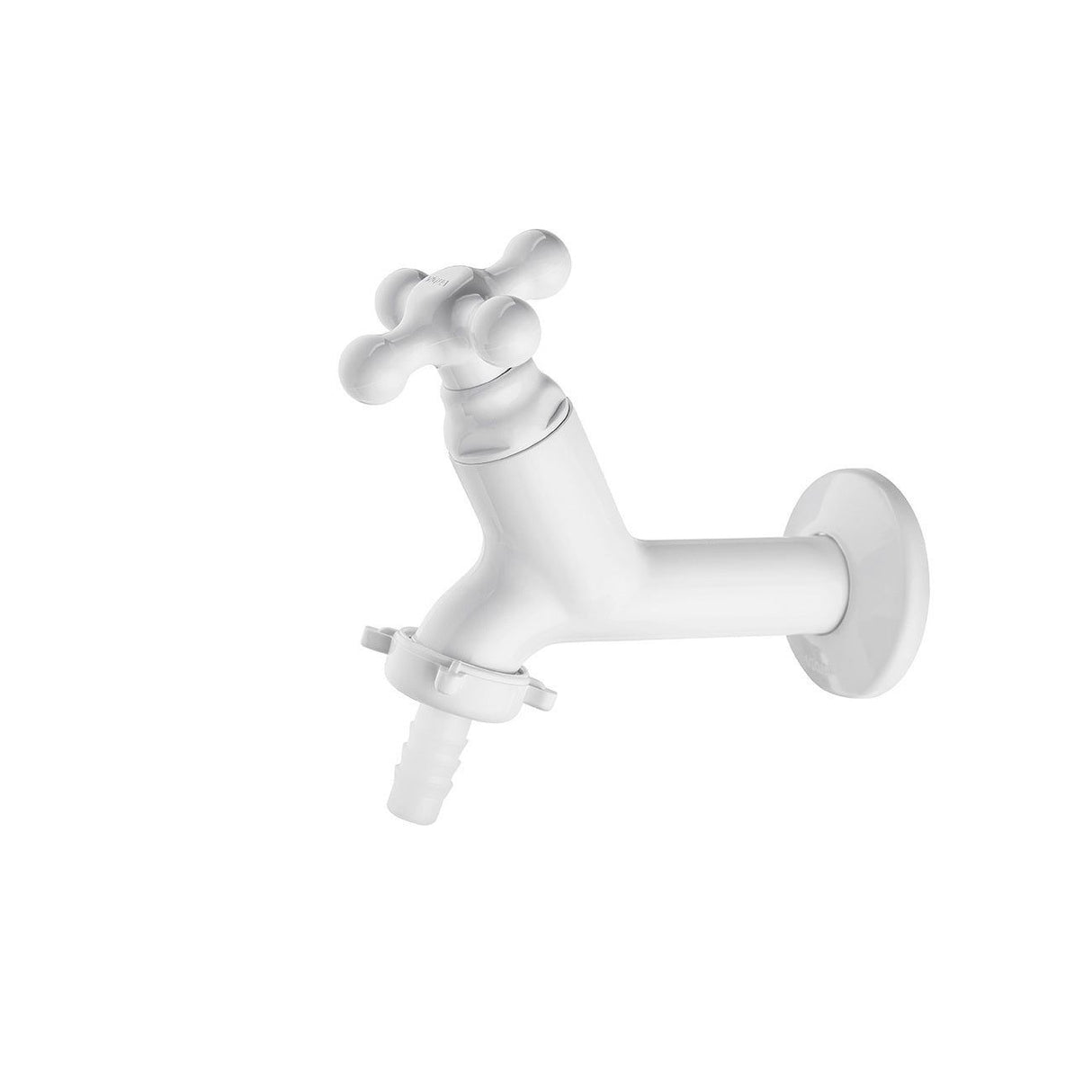 Torneira de Tanque Viqua Maruja com Bico para Mangueira Branca