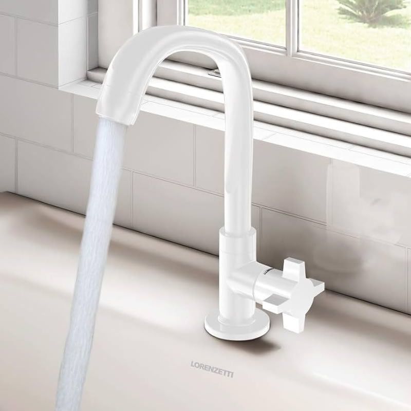 Torneira de Lavatório Lorenzetti Bica Alta Fitt Cromada