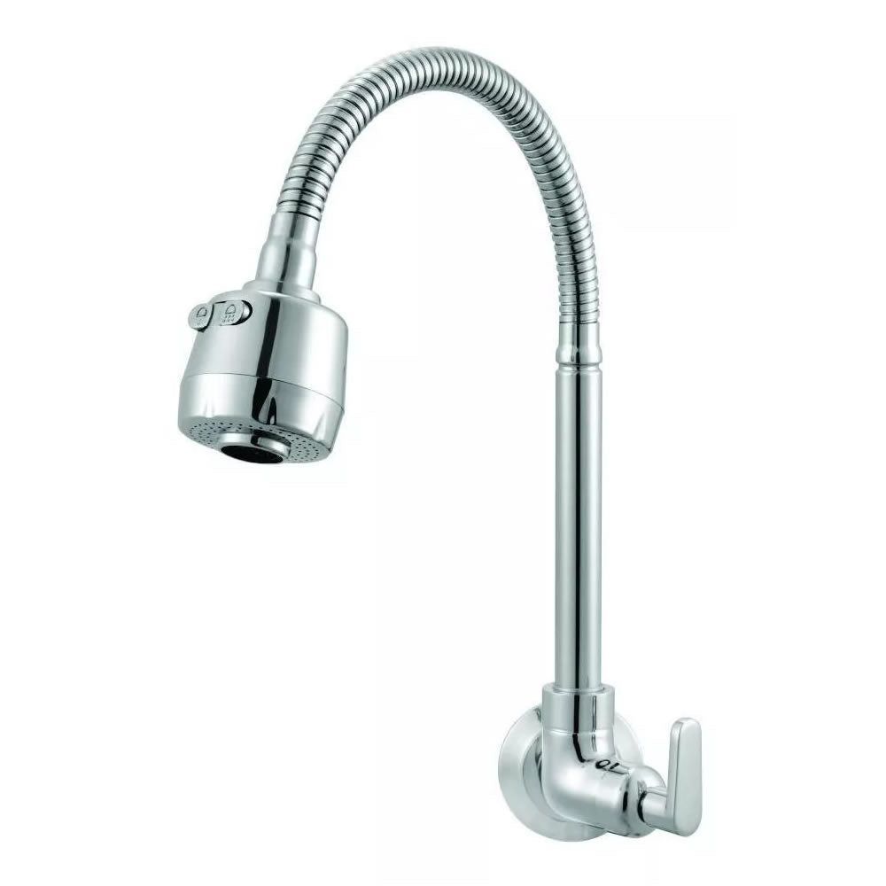 Torneira para Cozinha de Parede Meber 1187 C18 Gourmet, 1/4 de Volta, Blister