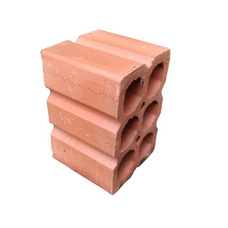 Tijolo 6 Furos Gaúcho Metade, 9x14x9,5cm