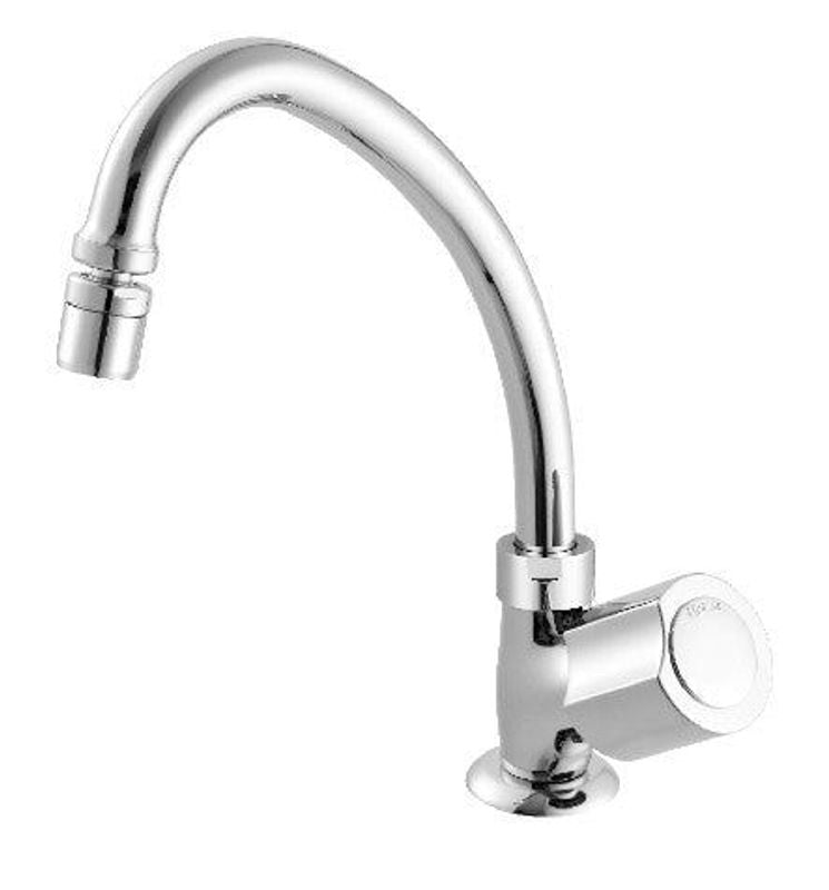 Torneira de Cozinha de Balcão Meber 1173 C40 com Bica Móvel e 1/4 de Volta
