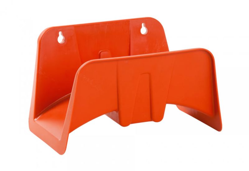 Suporte Plástico Plasbohn para Mangueira, Laranja