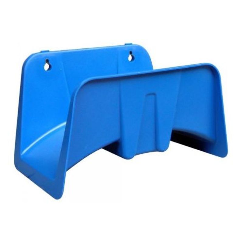 Suporte Plástico Plasbohn para Mangueira, Azul