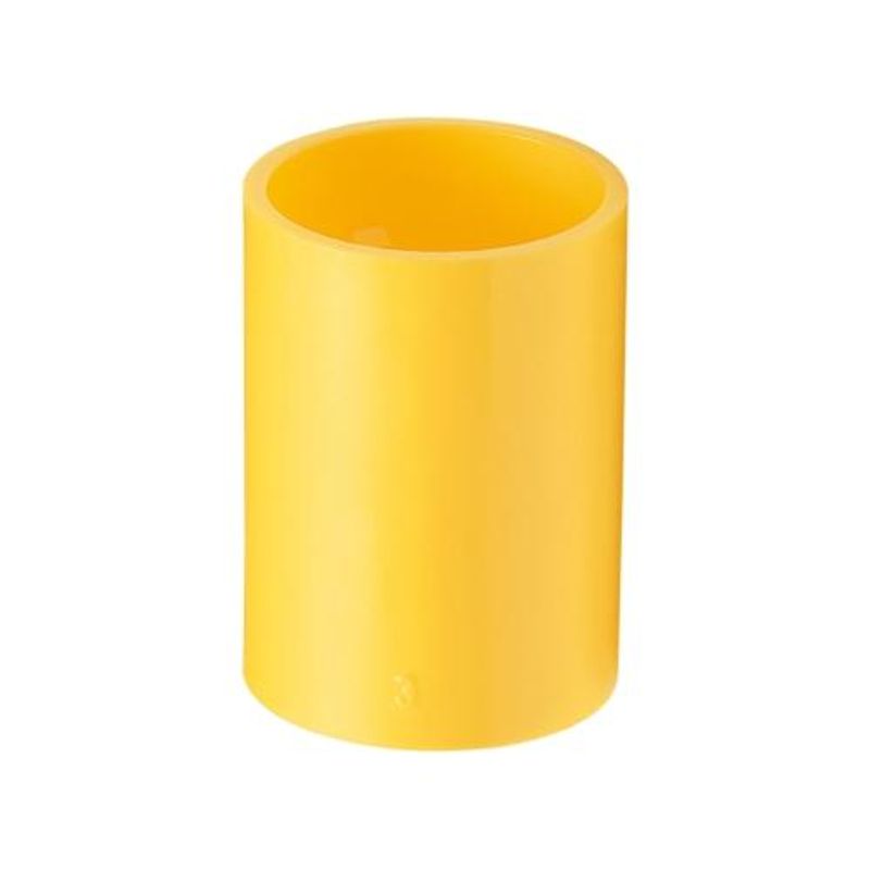 Luva de Pressão Corrugada Plasbohn, 20mm, Amarela