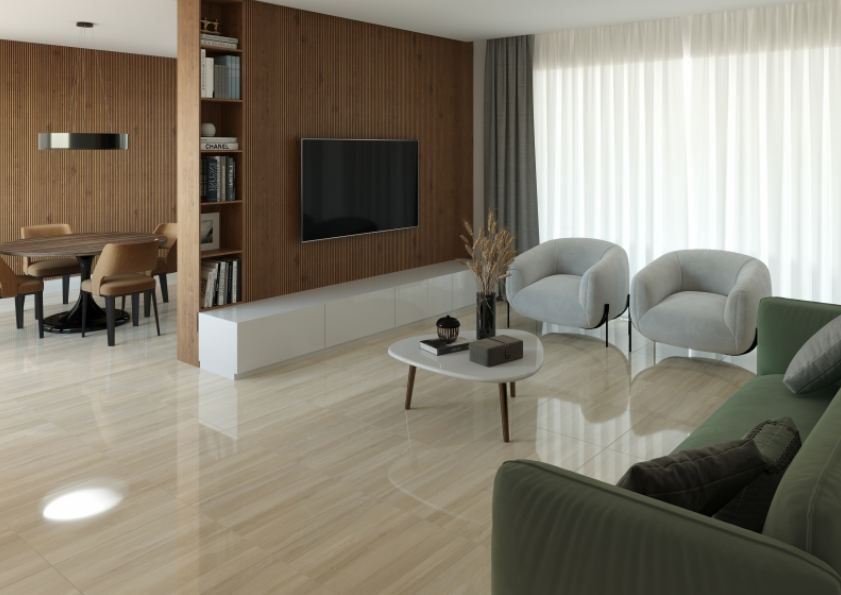 Piso Grês Angelgres Natural Maximus Lux Retificado, Classe A, 58x58 cm (por M²)