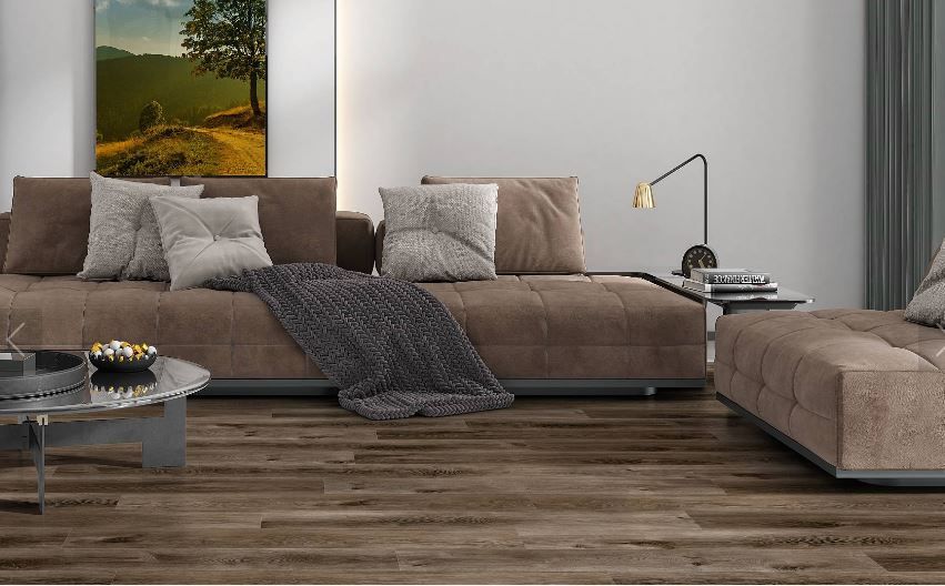 Piso Vinílico Comercial Vinilforte Amendoim Bravo HD, 192x1230 mm, por M²