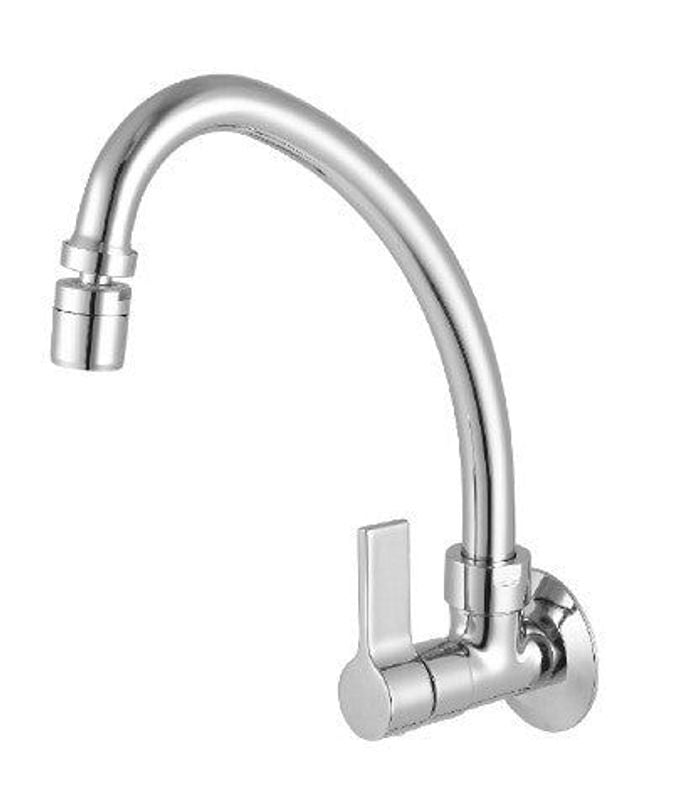 Meber Torneira de Cozinha de Parede 1165 C36 Bica Jato Arejador Articulado