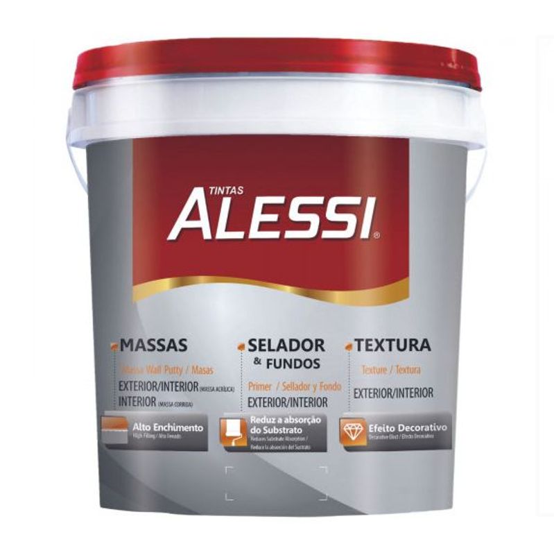 Textura Alessi Lisa 25 kg Branca