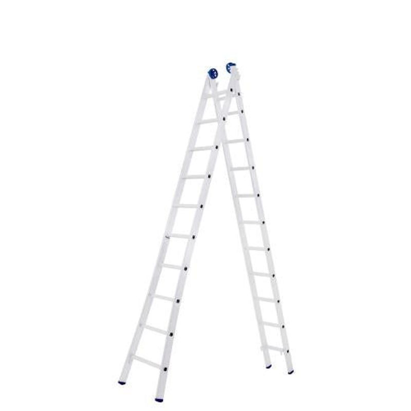 Escada Extensível Mor de Alumínio, 2x10 Degraus