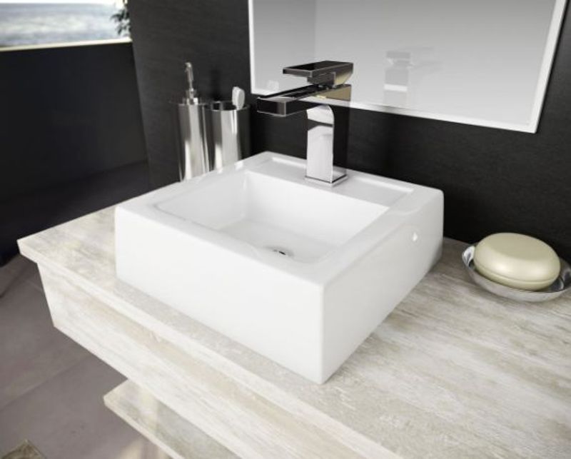 Cuba de Apoio São João Marmorite Bréscia, Branca