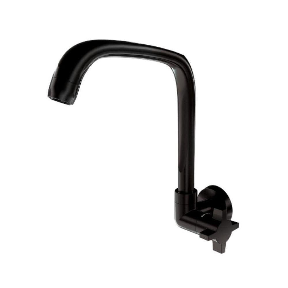 Torneira de Cozinha de Parede Lorenzetti Fitt Cross Black 1168 F64 Preta