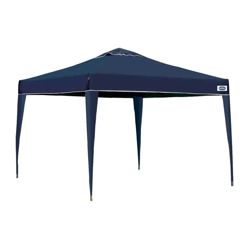 Gazebo Mor X-Flex Poliéster 3x3x2.5 Metros Azul
