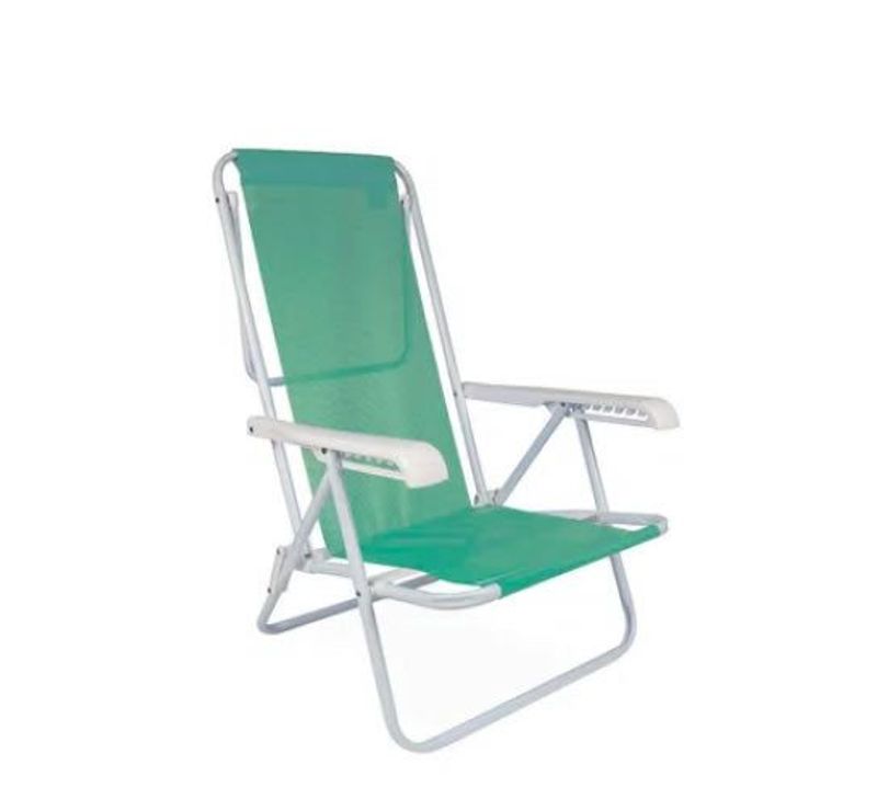 Cadeira de Praia Mor Sannet Anis 8 Posições