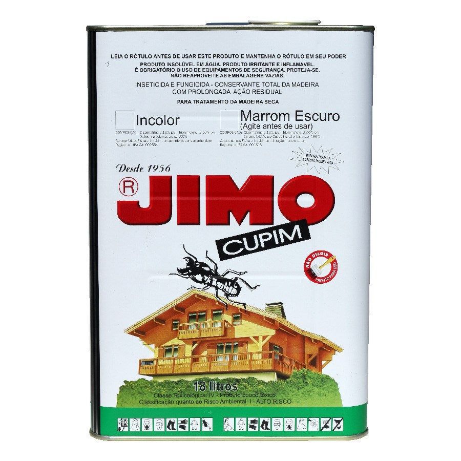 Jimo Cupim 18 Litros, Marrom Escuro