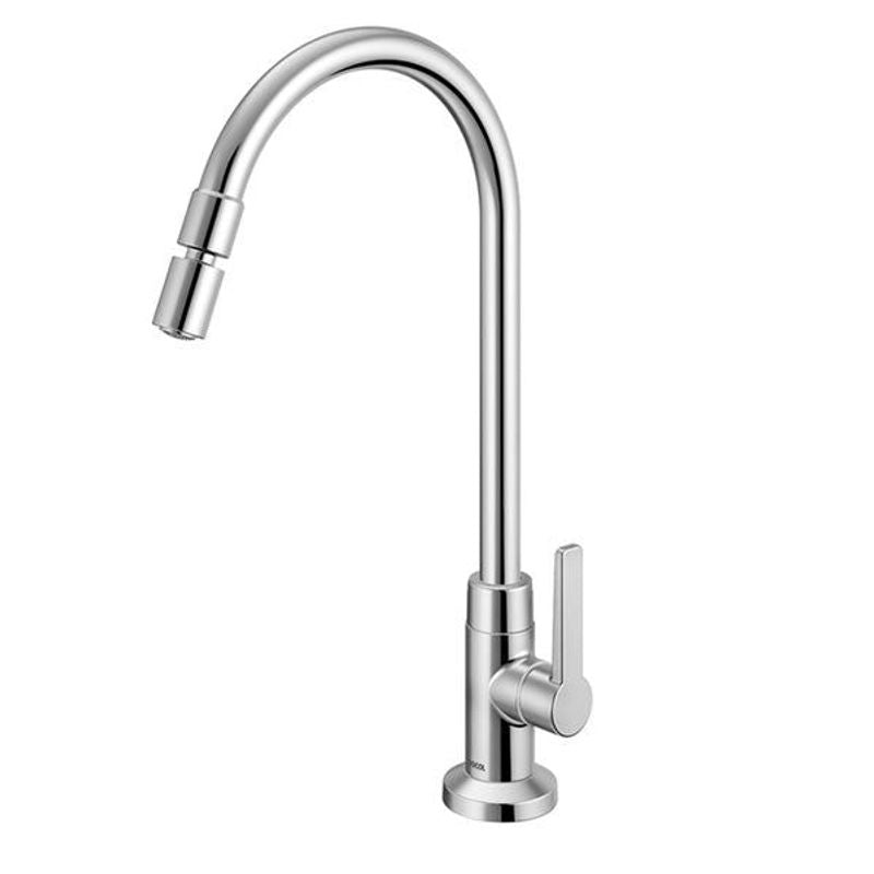 Torneira Docol Gali Bica Alta para Cozinha de Mesa Cromada