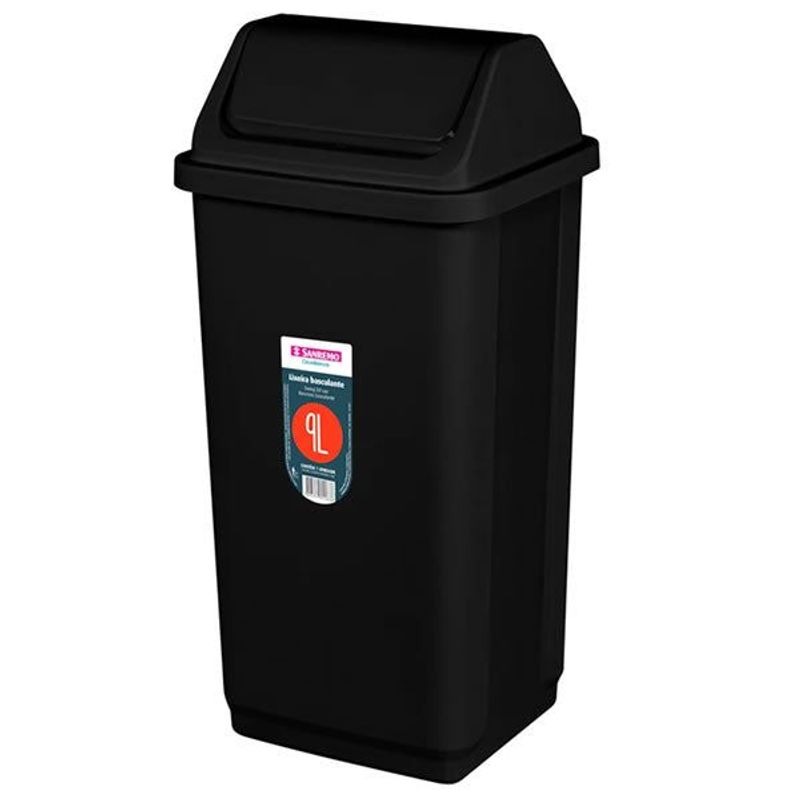 Lixeira Basculante de Plástico Sanremo 9 Litros
