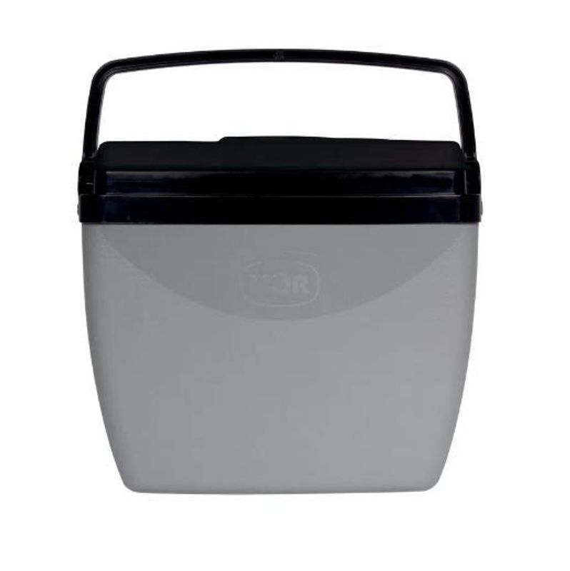 Caixa Térmica Mor, 18 Litros, Cinza e Preta