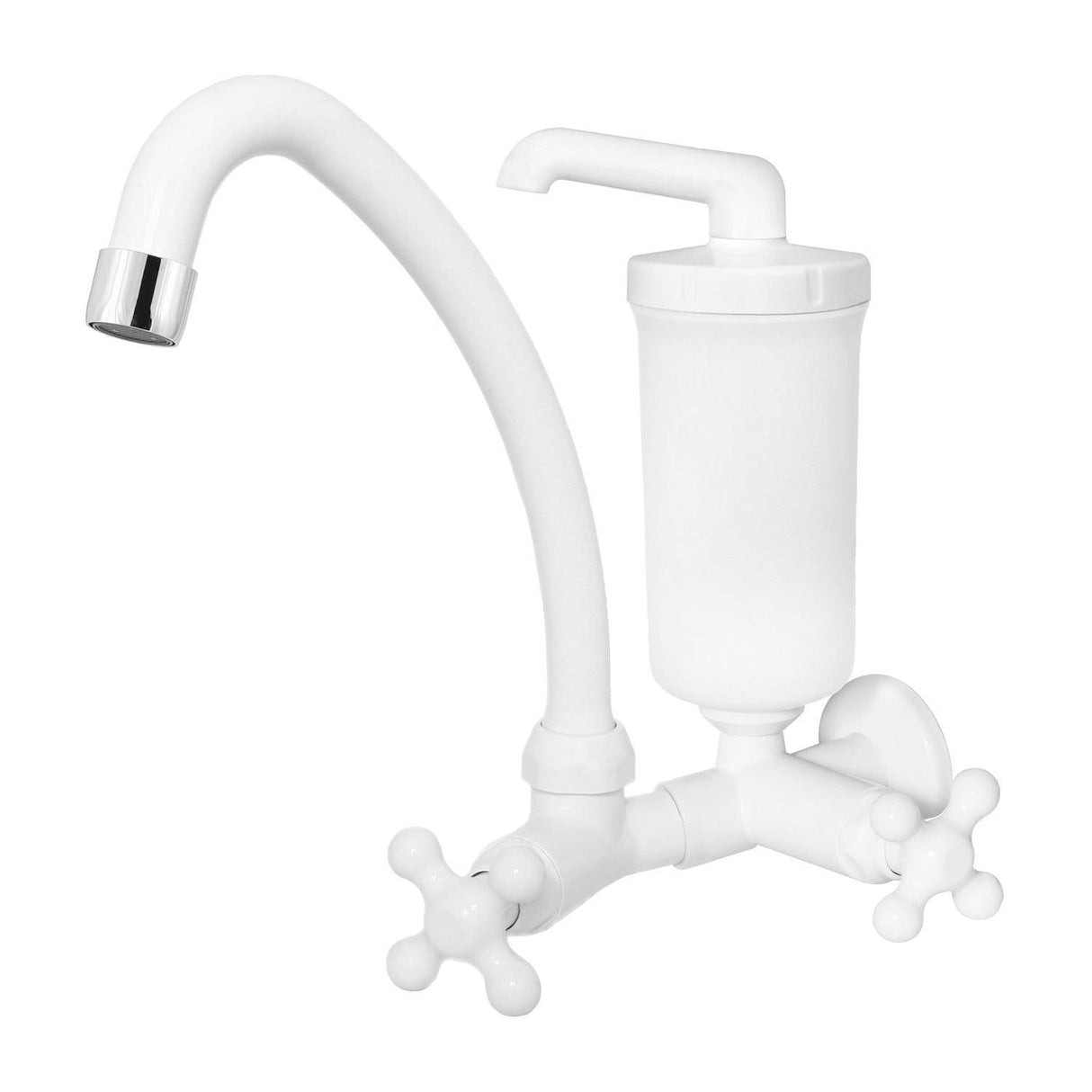 Torneira Viqua Maruja com Filtro e Bica Móvel Branca