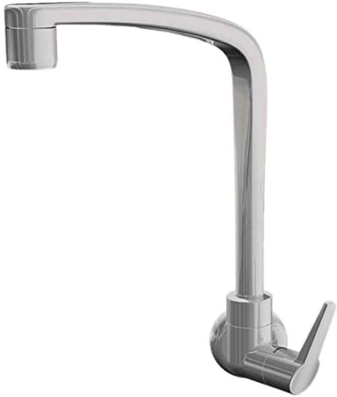 Torneira de Cozinha Lorenzetti Flatt de Parede, Modelo 1168 F71, Cor Branca