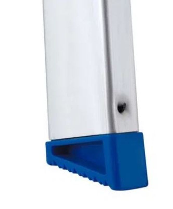 Escada Banqueta Mor de Alumínio, Cor Cinza