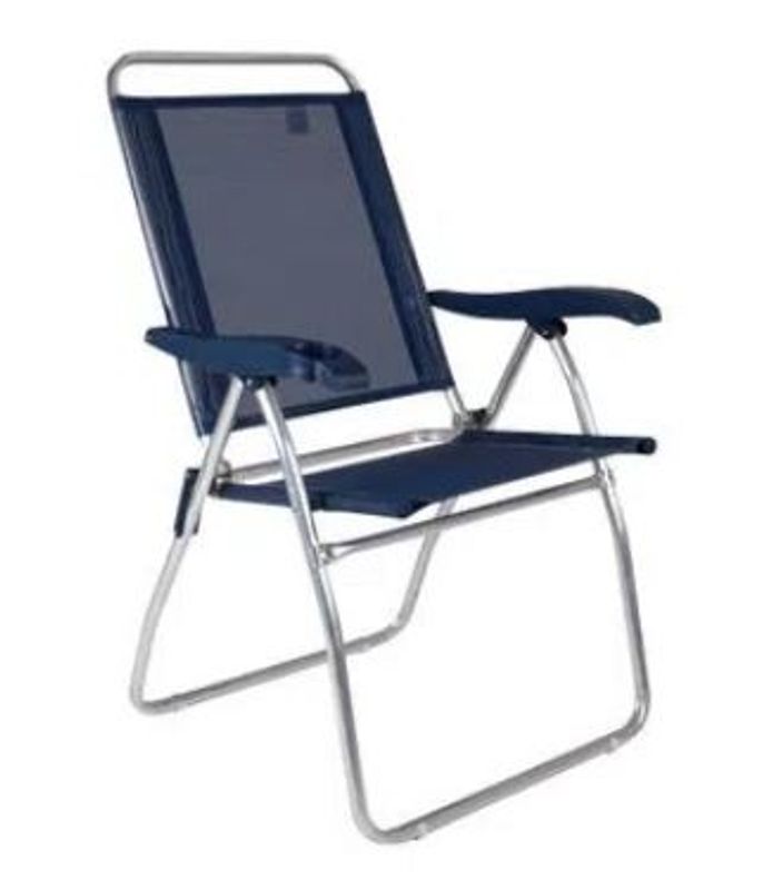 Cadeira Reclinável Boreal Azul Marinho Mor