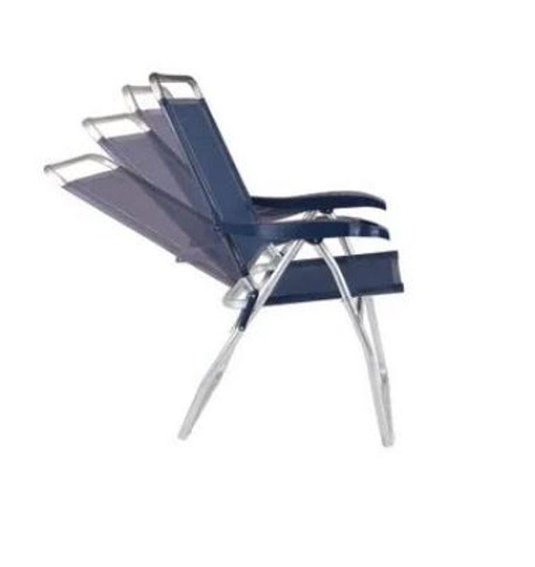 Cadeira Reclinável Boreal Azul Marinho Mor