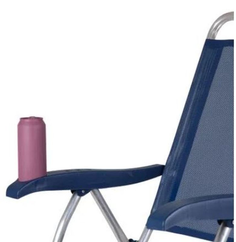 Cadeira Reclinável Boreal Azul Marinho Mor