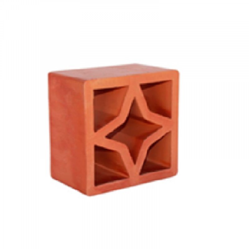 TIJOLO VAZADO TIPO ESTRELA 18X18X9