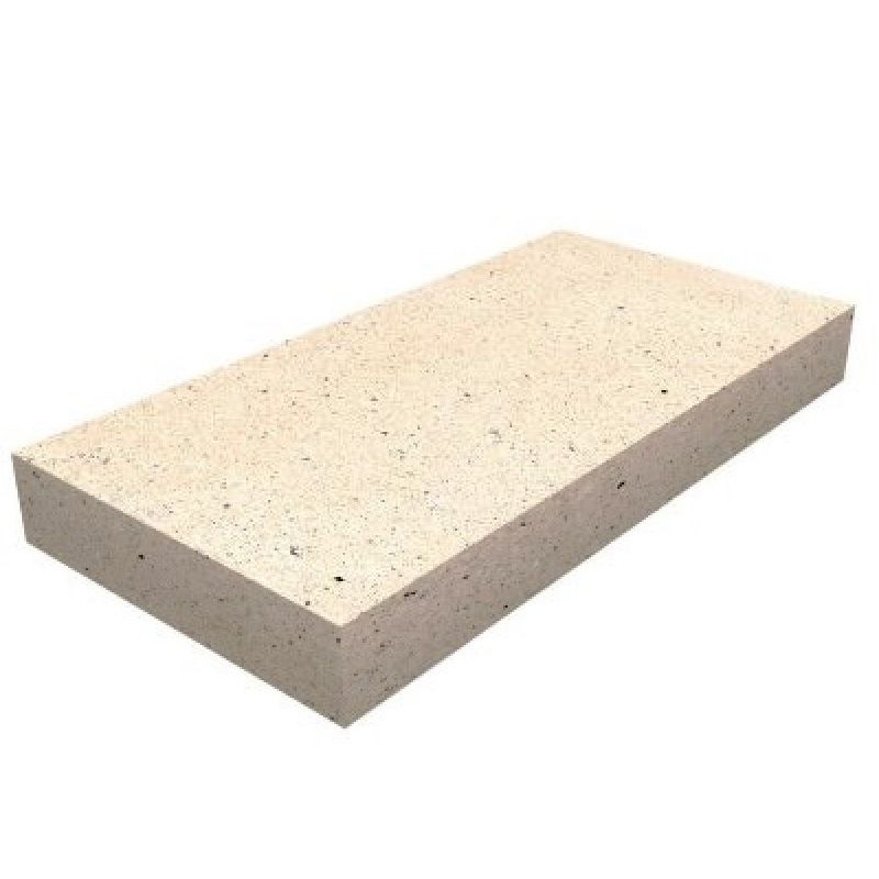 Placa Refratária Furada - Isolamento Térmico - Refrasul - 229x114x33mm