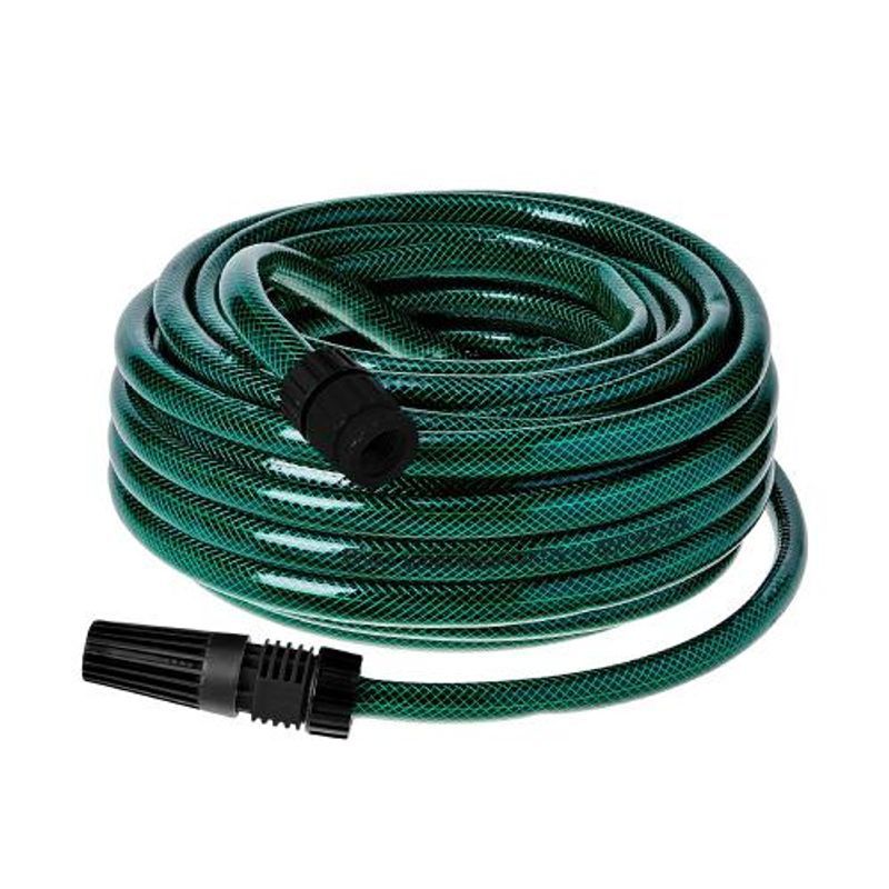 Mangueira de Jardim Trançada DTOOLS 15m Verde