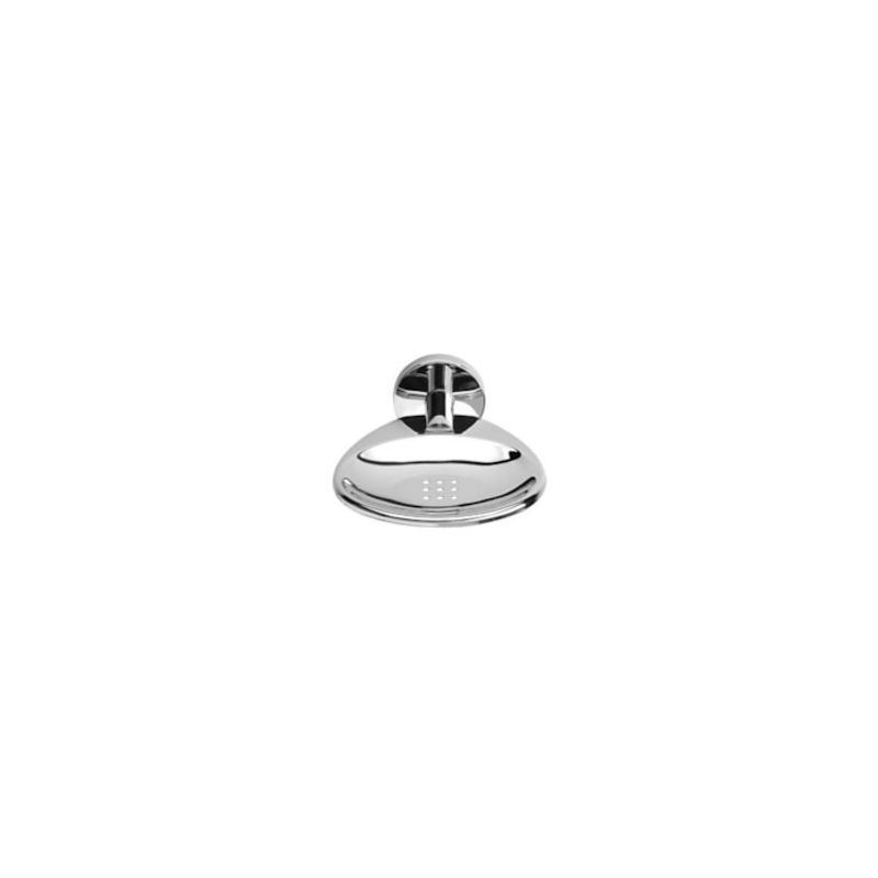 JACKWAL Saboneteira Oval Flat Cromada de Parede 006400