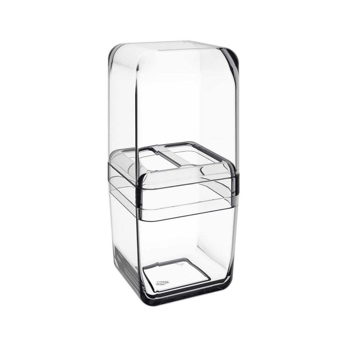 Cubalux Porta Escova de Bancada Cristal Liso