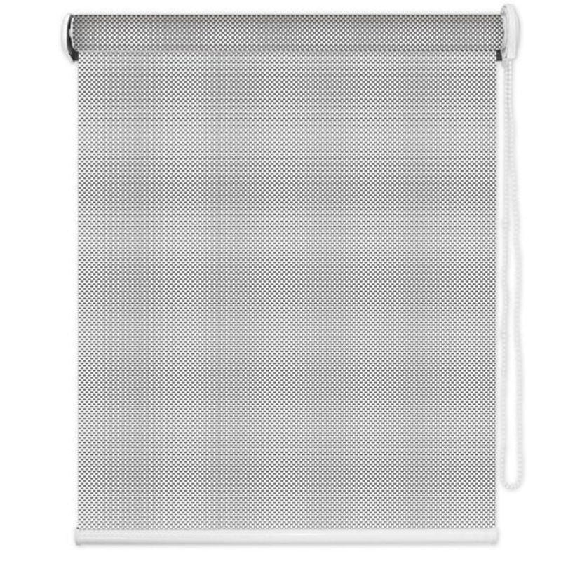 Persiana Rolo Solar Cinza 120x160cm com Proteção UV