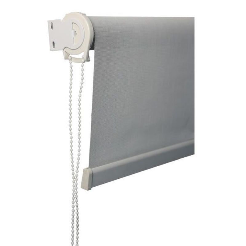 Persiana Rolo Solar Off-white 120x260cm com Controle de Luz e Proteção UV