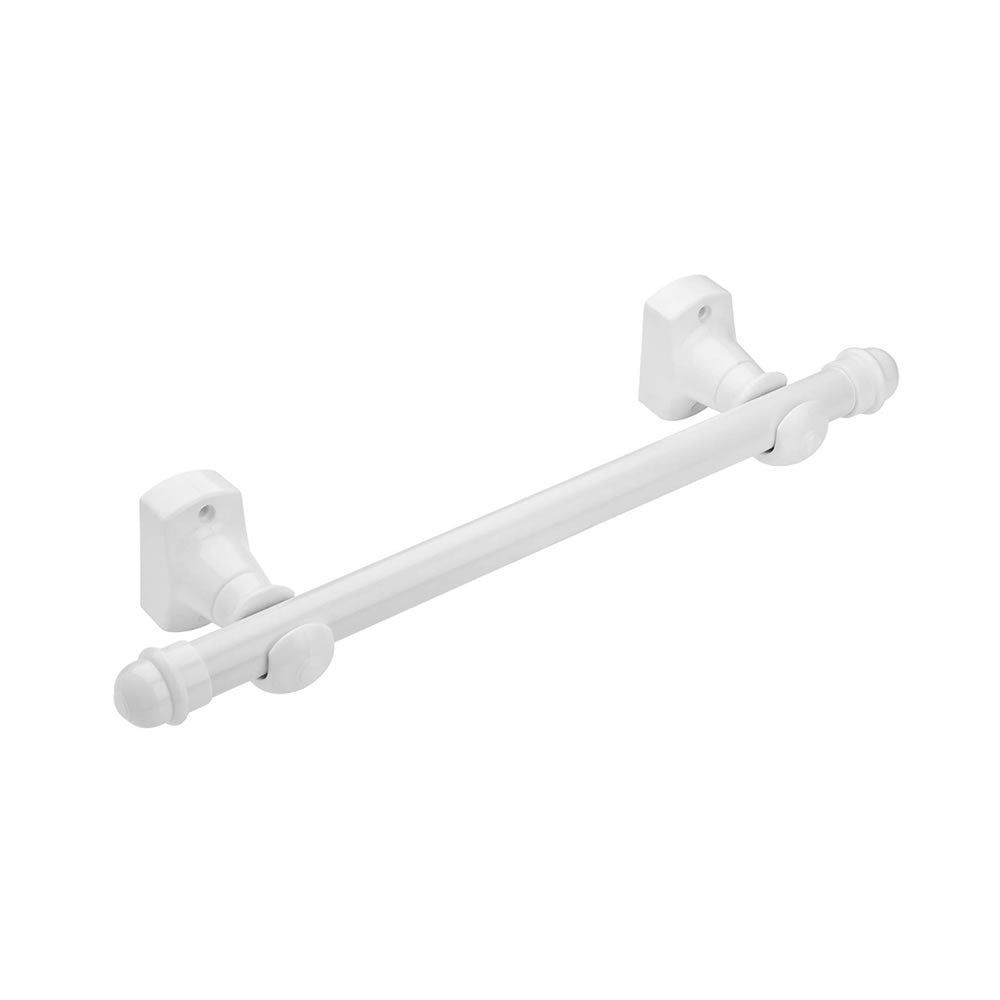 Varão para Cortina Branco 3m - Kit Completo com Acessórios
