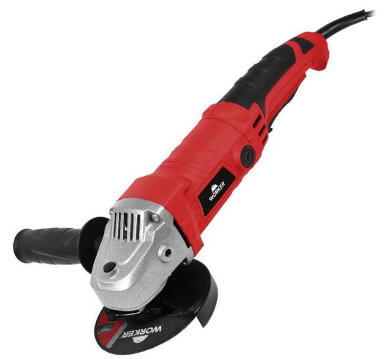 Esmerilhadeira Angular Worker 1200W 4 1/2" 127V
