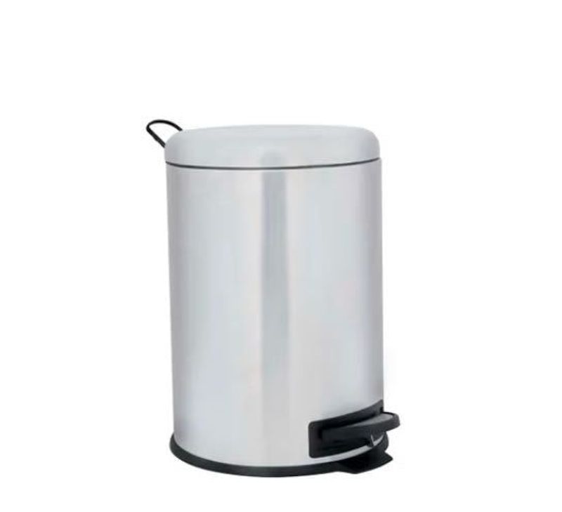 Lixeira Safira Inox 5 Litros