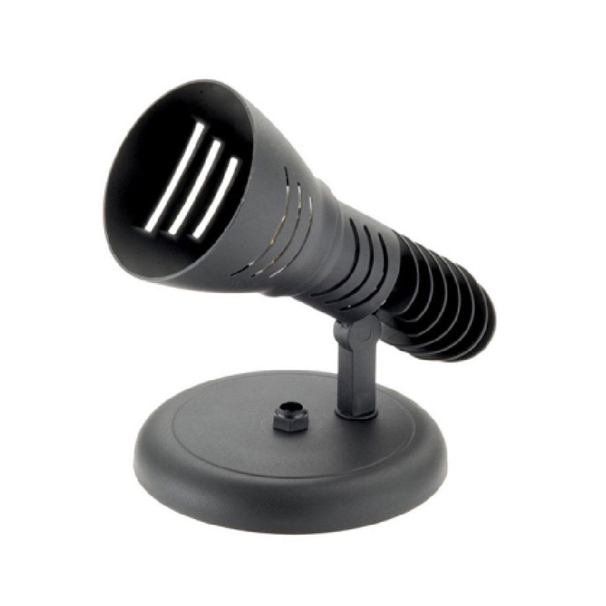 Spot DITAL Pop Injetado Preto para 1 Lâmpada