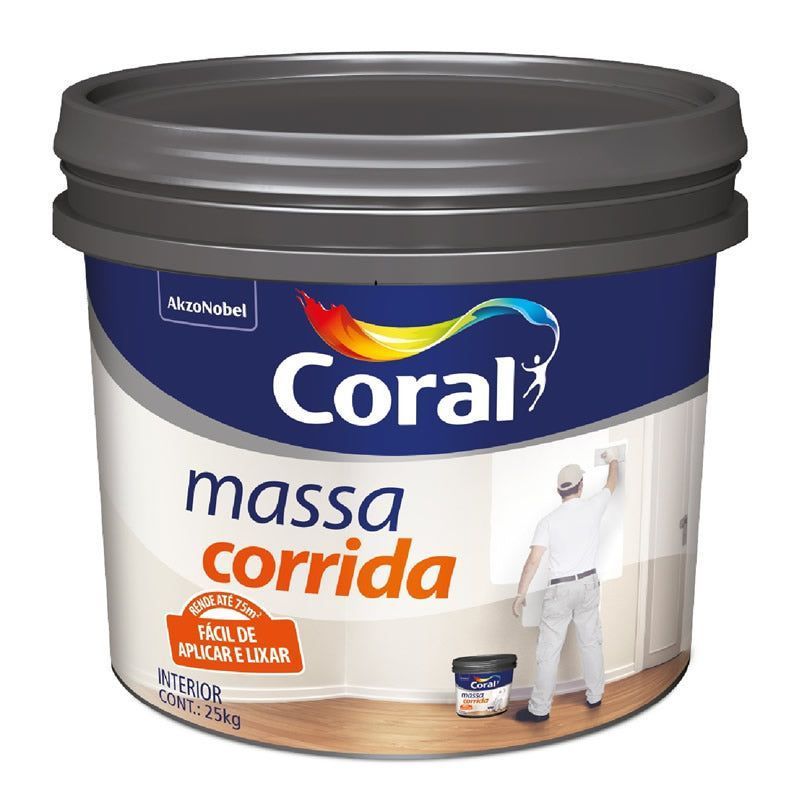Coral Massa Corrida BD Plast Interna 25kg