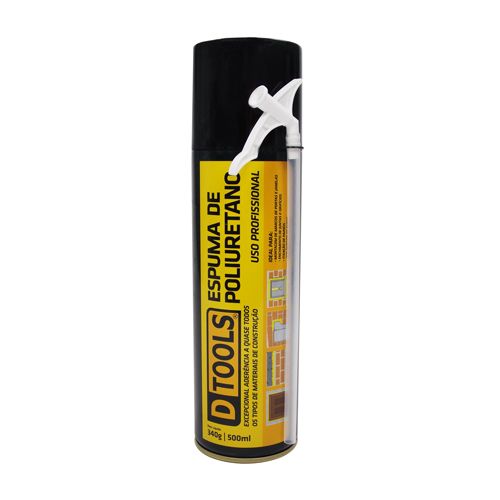 Espuma De Poliuretano Dtools 500ml 340g Com Aplicador
