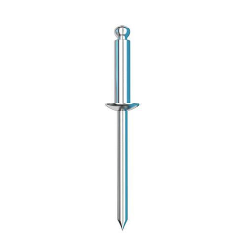 Kit Rebite Alumínio 3.2x12mm Sforplast Com 20 Peças