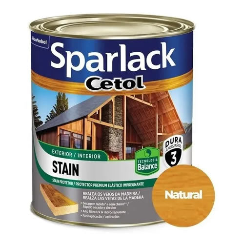 Verniz Sparlack Cetol Efnat Natural 900ml Akzo Nobel