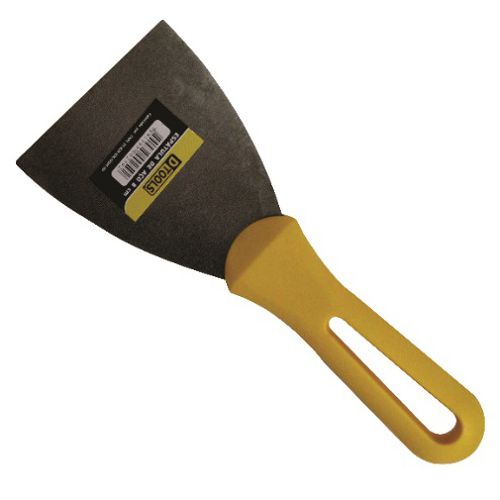 Espátula De Aço 6cm Com Cabo Plástico Dtools