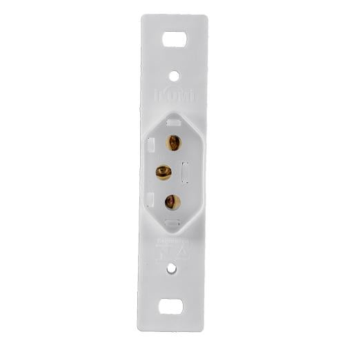 Tomada Vertical 2PT 20A para Condulete Ilumi