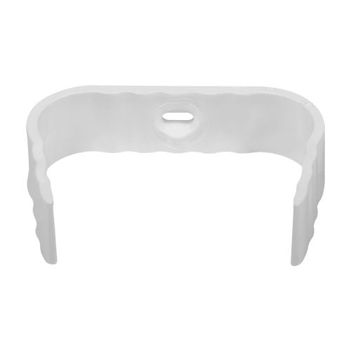 Abraçadeira Para Condutor De Calha Astra Branco