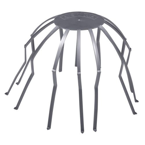 Anti Folha Para Calha Astra Encaixe 70 A 110 Mm Cinza
