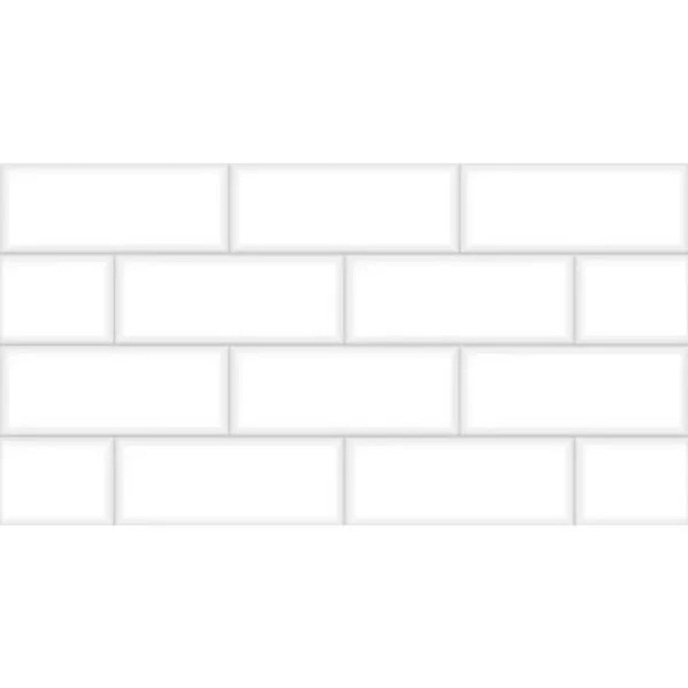 Piso Cerâmico Cejatel Element Wh Mate 31x59cm 2,19m2