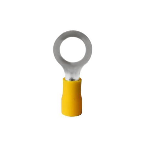 Terminal Anel Pré Isolado Sforplast Amarelo 40x60mm M6 20 Peças