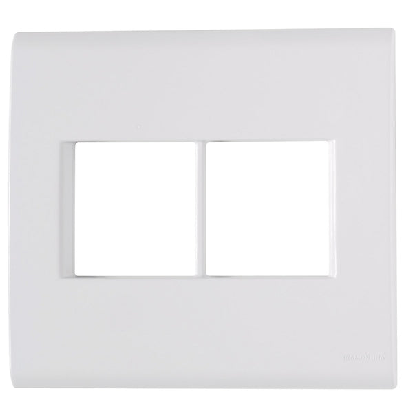 Placa 4x4 4 Postos Tramontina Liz Branca