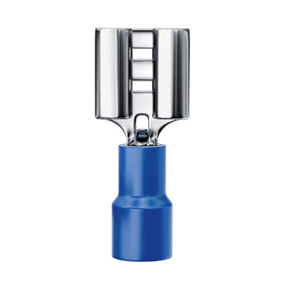 Terminal Fêmea Pré-Isolado Azul 1.5 a 2.5mm Sforplast